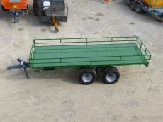 Přepravník balíků, vůz na balíky - jednoosý - nosnost 10 tun - 3