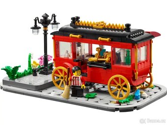 LEGO Bricklink 910052 Pojízdný stánek s popcornem - 3