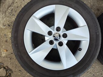 15"letní alu sada Rotare 5x100 origo Škoda Fabia Ibiza Polo - 3