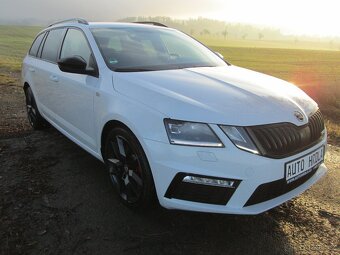 Škoda Octavia III RS 169KW manuál 93000km Navi Full Led 1.ma - 3
