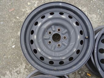 Plechové disky 15",rozteč 5x100,ET 39,šíře 6J, střed 54,1 - 3