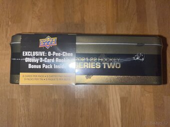 Nhl 2021-2022 Upper Deck Series 2 originální Tin Box nová - 3