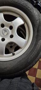 7,0Jx15H2 Litá kola + 215/65R15 3x pneu - 3