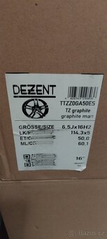 Alu kola sada Dezent R16 5x114,3 - 3