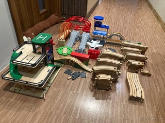 Dětské dřevěné koleje a mašinky - 3