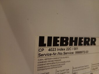 Lednice liebherr - 3
