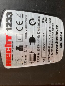 Elektrická sekačka Hecht 1233 - 3
