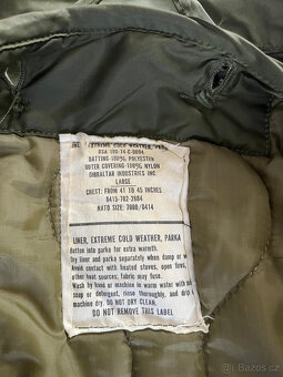 Originál US army Parka M65 M/R - 3
