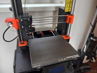 PRUSA i3 MK3S – Repasovaná + 2 pláty - 3