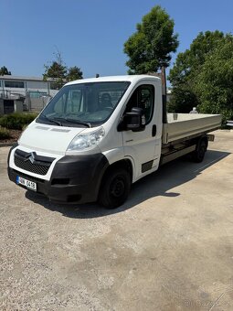 Valník Citroen Jumper,nejdelší verze 4,2m,Nová STK - 3