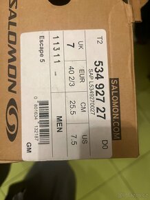Boty 40 2/3 Salomon - 3