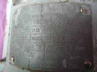 Motor 185W 3fázový - 3