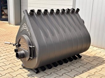 Horkovzdušná trubková kamna na dřevo 6,5 až 45kW - 3