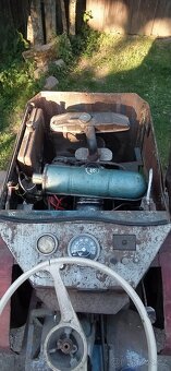 Prodám kloubový malotraktor domácí výroby - 3