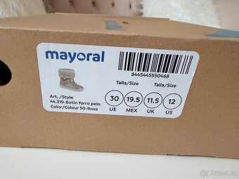 Dívčí kozačky Mayoral, vel. 30 - 3