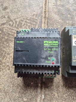 Napájecí zdroje – Siemens LOGOPower, Mean Well, Murr – 5V / - 3