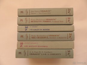 Detektivky Třikrát  + Detektivní román   - viz foto - 3