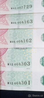 100 Kč s přítiskem UNC - 3