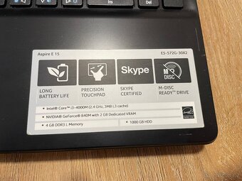 Acer Aspire E5-572G-30X2 - 3