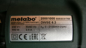 Metabo DWSE 6.3 šroubovák - 3