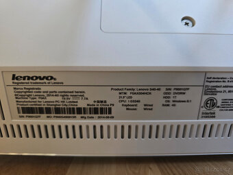 Lenovo Počítač All-in-One S40–40 - 3