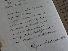 Obec sokolská-staré dokumenty-1926 vše od jednoho člena - 3