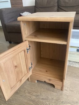 Dvě noční skřínky ASPELUND IKEA - 3