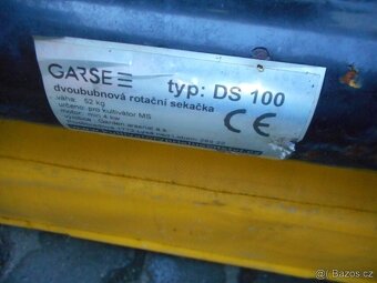 Dvoububnova sekačka na kultivator Mountfield DS-100 - 3