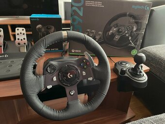 Volant s pedály Logitech G920 + Řadicí páka Logitech Driving - 3