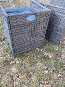 Zahradní židle ratan - 3