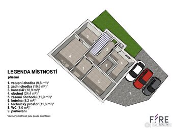 Prodej rodinného domu (300 m2) v centru města Turnova – ideá - 3
