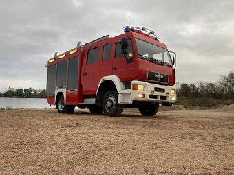 prodáme hasičský MAN 14.264, 4×4 - 3