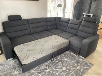Rozkládací sedačka s úložným prostorem - 3