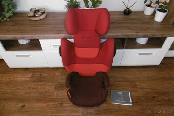 AUTOSEDAČKA CYBEX SOLUTION M-Fix SL 15-36kg,Pěkný stav. - 3
