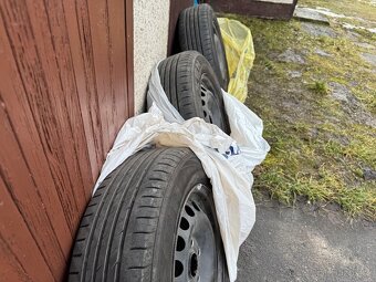 5x112 r15 plechové disky s letními pneu Nexen - 3