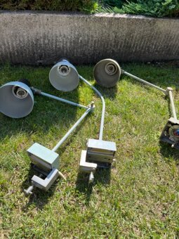 Industriální lampy 3x - 3