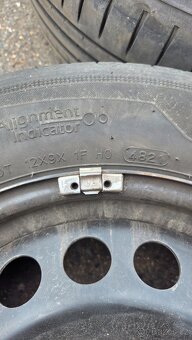 Letní gumy 205/60 R16 Plechové disky VW 6.5/16 ET48 5x112 - 3