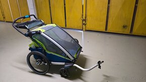Vozík Thule Chariot Sport 2 double, SKI set, běžecký set.... - 3