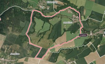 Prodám soubor pozemků 11905 m2 - 3