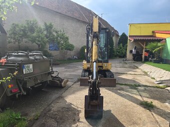 Minibagr Schaeff Hr 14 Váha 2.5T 5x lžíce hydraulická svahov - 3