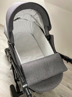 Kočárek Noordi Fjordi 2v1 Grey + autosedačka Maxi-Cosi - 3