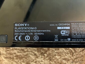 PS3 Fat / Playstation + hry + ovladače - 3