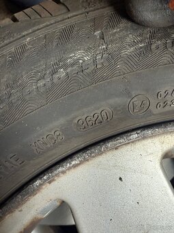 5x100 r15 195/65 zimní pneu - 3