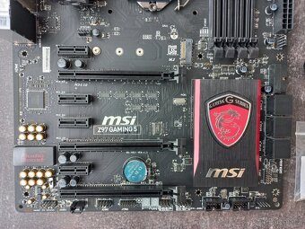 MSI Z97 Gaming 5, Intel Core i5 4690k, Kingston 24 GB - 3
