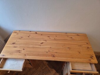 Psací stůl dřevěný - 3