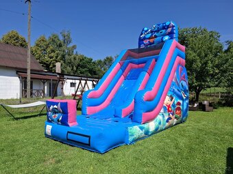 Skákací hrad 6x3x6 m - STITCH - 3