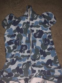 Bape hoodie bear blue XXL - 3