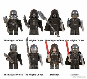 Rôzne figúrky Star Wars 2 (8ks) typ lego - nové - 3