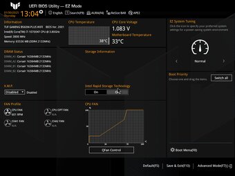 Intel Core i7 10700KF ( 8 jádro / 3,8GHz -> 5,1GHz ) - 3