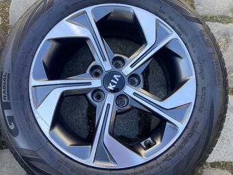 Alu kola KIA X-CEED 16" 5x114,3 ET40 - letní pneu 205/60R16 - 3